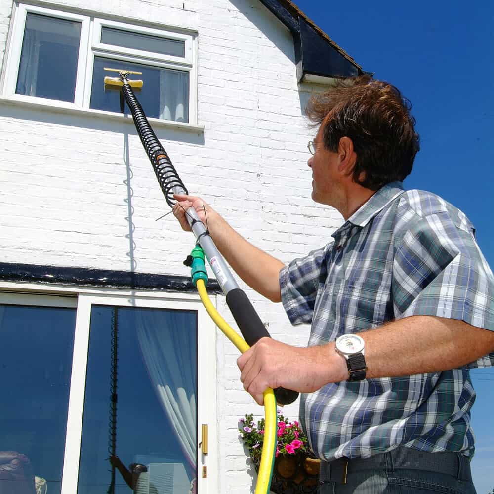 Window Cleaning Kits with 5 Metre Water Fed Window Cleaning Poles. - HG ...